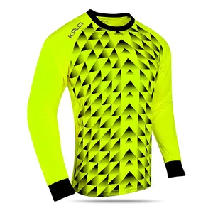 Chemise de gardien de but de meilleure qualité du Pakistan chemise de gardien de but rembourrée chemise fabriquée par une entreprise professionnelle avec des logos