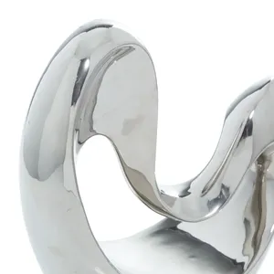 Escultura de Metal Hecha a Mano, Escultura de Metal de Lujo, Accesorios para Espacios, Acento, Escultura Moderna China, Zahid Exports - Product Image 3