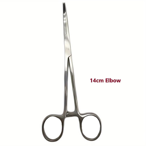 Coude en acier inoxydable pince hémostatique à tête droite anti-moustiques orthodontie orale pince vasculaire cosmétique fabricant - Product Image 5