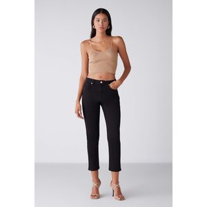 GRIMELANGE Gina Jeans pour femmes, coupe skinny, jambe slim, taille normale, coton biologique, tissé confortable, 5 poches - Product Image 1