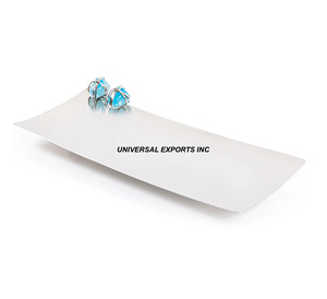 Handmade Rectangle Chocolate Tray <b>Silver</b> Finished Eco-Friendly Decorative Metal Platter <b>Top</b> Selling Fancy Chocolate Tray - Product Image 3