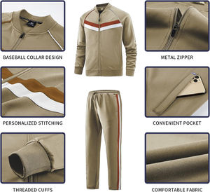 Bas taux hommes survêtements survêtements à capuche ensembles joggeurs propre Logo en gros personnalisé pantalons de survêtement à capuche ensemble respirant hiver - Product Image 5