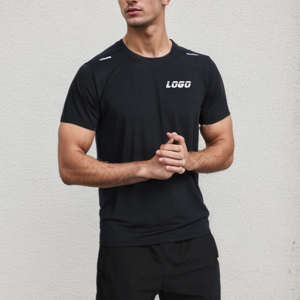 High Quality Summer Fitness <b>Muscle</b> Quick Dry Tops Training Blank Printing Sports Running Gym Nylon Custom <b>T</b> <b>Shirt</b> Men'S <b>T</b>-<b>Shirts</b> - Product Image 2