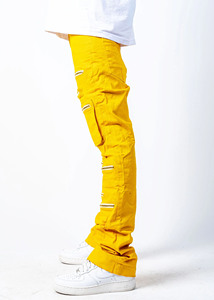 Custom Cargo Pants Trousers Flare <b>Jeans</b> Men's Pants & Trousers - Product Image 2