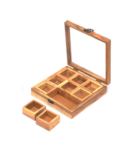 Caja de Especias de Madera Premium para Cocina, Accesorios de Cocina de Alta Calidad que Garantizan un Uso Prolongado - Product Image 5
