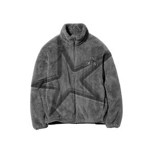 <b>Men's</b> Custom Logo Design <b>Sherpa</b> Fleece Full Zip-up Bomber <b>Jacket</b> Stand Collar with Top Winter Collection - Product Image 4