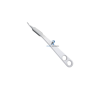 Elevador de huesos Hohmann, instrumento quirúrgico de acero inoxidable para cirugía ósea ortopédica, procedimientos dentales veterinarios médicos - Product Image 1