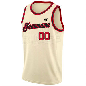 Maillot de basket-ball grande taille fabriqué par des professionnels, polyester/maille durable, anti-froissement, respirant, séchage rapide, léger - Product Image 2