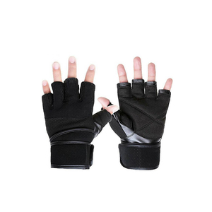 Gants d'haltérophilie de qualité supérieure avec une adhérence supplémentaire sangles de poignet rembourrées en maille respirante pour la salle de sport - Product Image 2