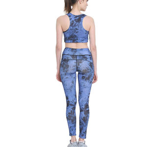 Conjunto de Yoga para Mujer de Secado Rápido al por Mayor, Conjunto de Yoga de Cintura Alta para Mujer, Conjunto de Yoga de 2 Piezas a Bajo Precio - Product Image 2