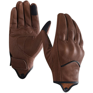Guantes de carreras de cuero transpirable Equipo deportivo de protección Motocross para montar en motocicleta - Product Image 1
