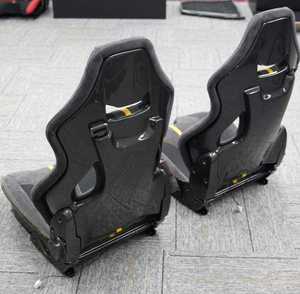 Sièges baquets F8 arrière populaires en cuir réglables, conçus pour la course, accessoires intérieurs de voiture - Product Image 3