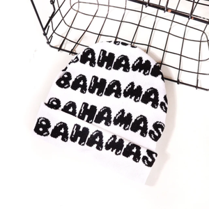 หมวกอะคริลิคสวมหัวตัวอักษรแจ็คการ์ดแบบสวมหัวแนวสปอร์ตกลางแจ้งหมวกถักให้ความอบอุ่นสำหรับผู้ชายและผู้ใหญ่สไตล์ฤดูหนาวฤดูใบไม้ร่วง - Product Image 4