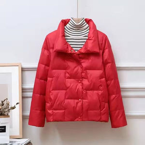 แจ็กเก็ตผ้าฝ้าย100% ใส่ได้ทั้งชายและหญิง, ใหม่แจ็คเก็ตผ้าฝ้ายด้านหน้าโลโก้พลัสไซส์ - Product Image 6