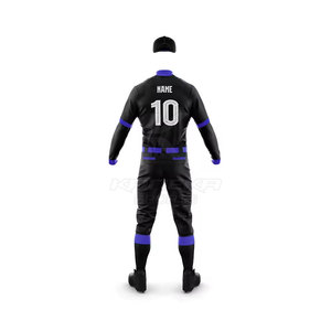 Ensembles d'uniformes de baseball en polyester de qualité supérieure, couleur personnalisée, respirants, vêtements de sport, grandes tailles, faible MOQ, quantité en gros, OEM - Product Image 2