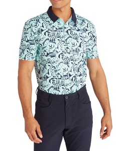 Camiseta de polo de golf de secado rápido para hombre, venta al por mayor, camisetas de ropa de talla grande con logotipo personalizado bordado barato - Product Image 3