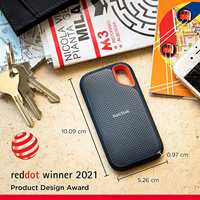 SSD Portabel dan Solid State Drive Eksternal SanDisk E61 Asli 1TB 2TB 4TB SDSSDE61-1T00-G25