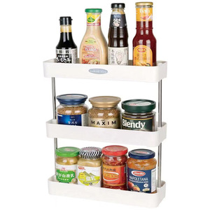 Rack di stoccaggio da cucina multifunzione regolabile per soluzioni di organizzazione e risparmio di spazio - Product Image 1