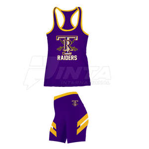 Vêtements de sport et uniformes de pom-pom girl dernier modèle vente en gros d'uniformes de pom-pom girl - Product Image 2