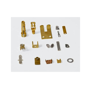 แผ่นโลหะทองเหลืองกำหนดเองสำหรับเครื่อง CNC เครื่องเจาะรู5ดาว - Product Image 3