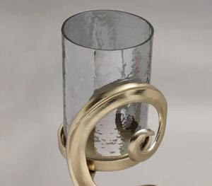 Le bougeoir moderne de style feuille vintage ajoute une touche élégante, chaleureuse et confortable à n'importe quel espace - Product Image 3