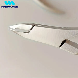 1 pièce Pince à cuticules en acier inoxydable, outil de manucure et pédicure de précision pour l'élimination des peaux mortes, soin des ongles, pince podologique, outils OEM - Product Image 3