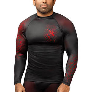 OEM Design MMA Rash Guard Compression Shirt-Respirant à manches longues Unisexe - Product Image 1