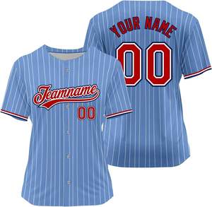 เสื้อเบสบอลผลิตจากโรงงานพร้อมการออกแบบเฉพาะตัวมีบริการปรับแต่งเองสำหรับทีมกีฬาสั่งซื้อเครื่องแต่งกาย - Product Image 2