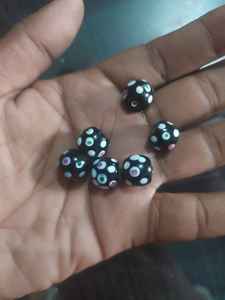 Cuentas de vidrio de lujo hechas en India para joyería DIY y cristal de Murano compra a granel en varios colores producto genuino - Product Image 2