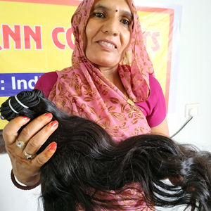 Extensions de cheveux humains Remy indiennes naturelles 100% brutes, alignées aux cuticules, Bodywave, non traitées, Super Wave, Deep Wave - Product Image 5