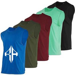 Maillots de corps pour hommes à séchage rapide de haute qualité avec le meilleur nouveau design 100% coton Logo personnalisé pour hommes - Product Image 6