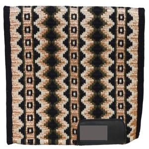 Western Horse Saddle pad Show Blanket NUEVA ZELANDA LANA personalice su diseño Alfombra de lana de calidad premium - Product Image 2