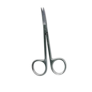 Tijeras de IRIS curvo recto de acero inoxidable de alta calidad Cirugía general profesional reutilizable - Product Image 3