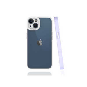 Coque de téléphone en silicone NXXA Mima lilas en gros pour iPhone 13 7 Plus & 14 Plus, matériau TPU souple, design élégant et tendance - Product Image 1