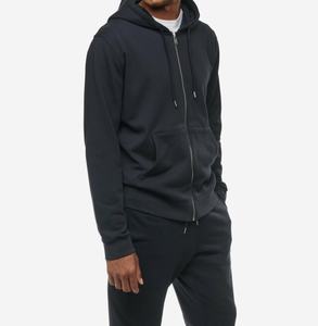 OEM Survêtement en coton Survêtement Sweat à capuche avec patchwork Pantalon pour hommes Survêtement Jogging en avion Ensemble Jogging deux pièces pour hommes - Product Image 4