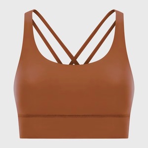 Sujetador deportivo sin costuras con tela transpirable ligera Adecuado para entrenamientos Entrenamiento Actividades de bajo y alto impacto Uso durante todo el día - Product Image 4