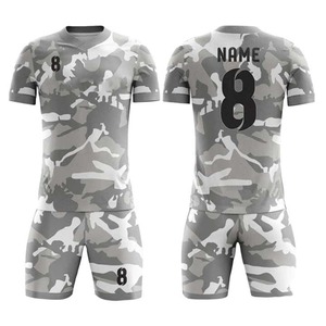 ชุดเสื้อเจอร์ซี่ใส่เล่นกีฬาเสื้อฟุตบอลใหม่ชุดฟอร์มโปรโมชั่นขายส่งชุดฟุตบอลสีออกแบบได้ตามต้องการ - Product Image 5