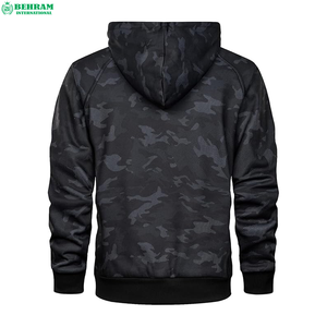 เสื้อฮู้ดดี้เย็บตะเข็บตัดกันอย่างดี ปี 2026 รับผลิตตามแบบ OEM ไม่มีขั้นต่ำในการสั่งซื้อ ผ้าหนา 440 GSM ล้างสีแบบ Distressed Acid Wash เสื้อสเวตเชิ้ตผู้ชาย ผ้าฝ้าย 100% - Product Image 3