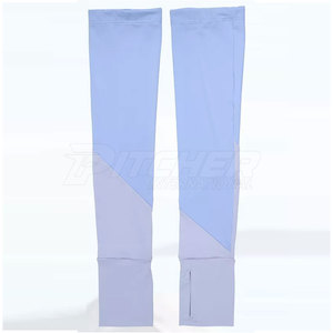 Mangas de brazo de poliéster/nailon ligeras ecológicas de rendimiento, tecnología de absorción de humedad para fútbol, baloncesto, béisbol - Product Image 2