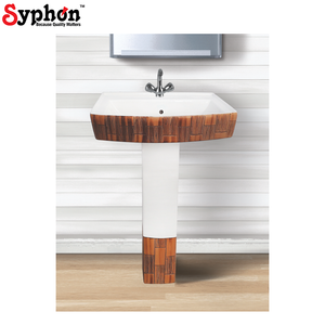 Lavabo de Cerámica Ecológico de Calidad Superior con Pedestal para Uso en el Hogar y la Oficina, Última Llegada - Product Image 1