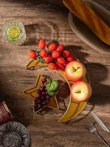 Assiette de service en métal de haute qualité pour les rassemblements spéciaux du Ramadan, parfaite pour accueillir les invités, la décoration intérieure et les cadeaux spéciaux de l'Aïd - Product Image 5