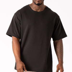 Camiseta de Hombre de 200 Gsm, Spandex/Algodón, Alta Calidad, Estilo Urbano, Oversize, Impresión por Transferencia de Calor, Logotipo Personalizado - Product Image 2