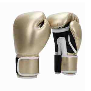 Guantes de Boxeo de Cuero de Alta Calidad, Modernos, a Precio de Mayoreo, Color Personalizado, Transpirables, Ligeros, con Cierre de Velcro - Product Image 1