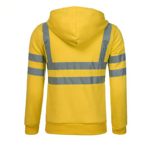 Sudadera con capucha de seguridad con cremallera más vendida para hombres Ropa DE TRABAJO Sudaderas CON CAPUCHA DE PROTECCIÓN Ropa de trabajo de invierno a un precio razonable - Product Image 4