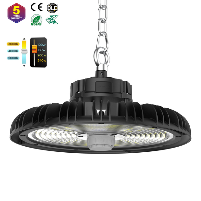 For High Bay Light 300W 160LM/W IP65 Supermarket Industrial Adjustable Voltage /CE/CB Certified