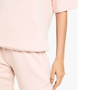 Sweat-shirt à capuche pour femme en molleton français à manches longues avec logo personnalisé, coton de haute qualité, hiver, devant - Product Image 3