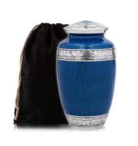 Cremation <b>Urn</b> for Human Ashes by Forever Lane Adult <b>Urn</b> <b>Large</b> with Beautiful Velvet Bag (<b>Large</b> <b>Urn</b>) - Product Image 1