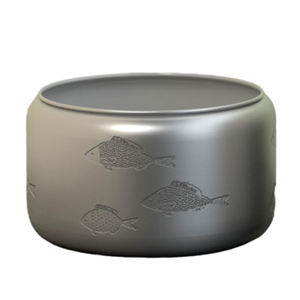 Meilleure vente article métal Bronze ovale baignoire jardinière Pot pour sol mur Table haut intérieur extérieur et décoration de la maison et du jardin - Product Image 2