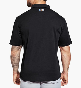 Polo de secado rápido para hombre, camisas informales de algodón con cuello, manga corta, protección solar absorbente de humedad, moda 2023 - Product Image 2