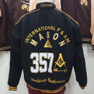 Veste universitaire maçonnique, veste maçonnique en laine - Product Image 2